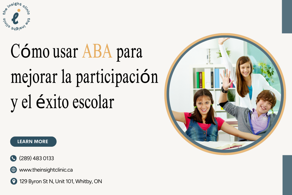Cómo usar ABA para mejorar la participación y el éxito escolar