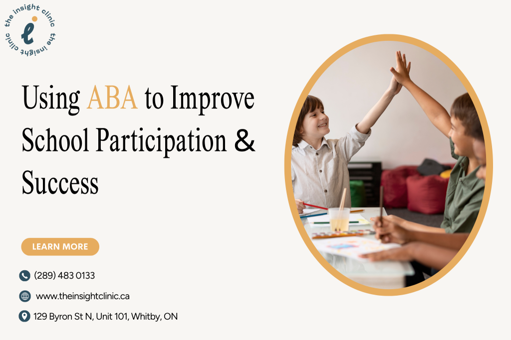 Using ABA to Improve School Participation & Success