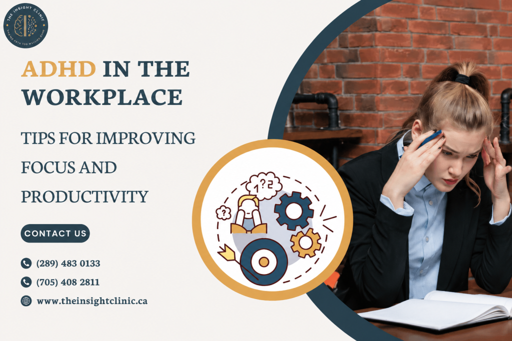 ADHD at Work Practical Strategies for Focus, Productivity, and Executive Functioning