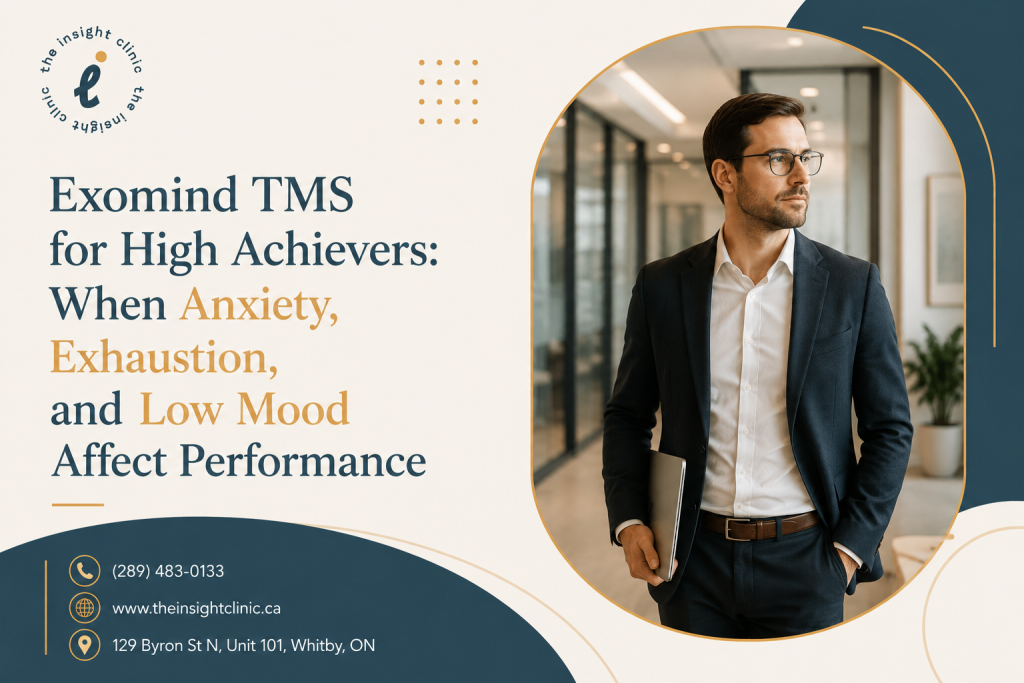 Exomind TMS for High Achievers When Anxiety, Exhaustion, and Low Mood Affect Performance