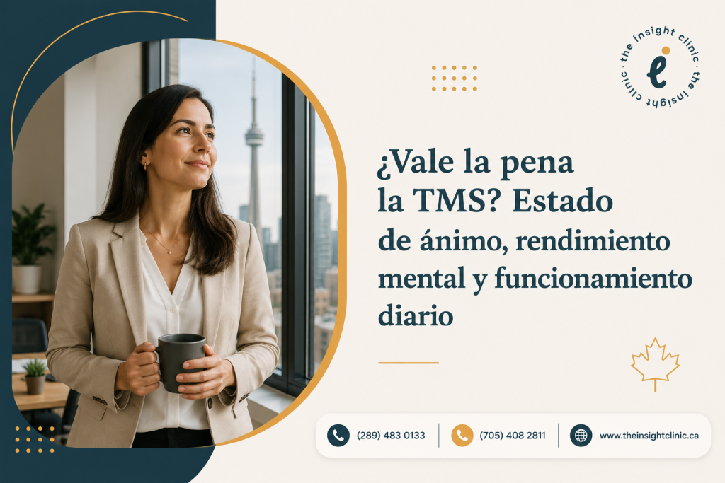 ¿Vale la pena la TMS Estado de ánimo, rendimiento mental y funcionamiento diario